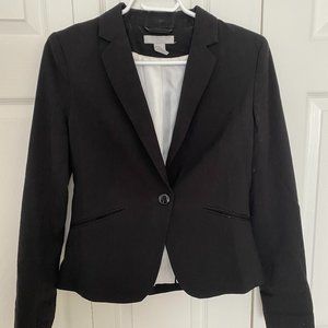 H&M Fitted Black Blazer